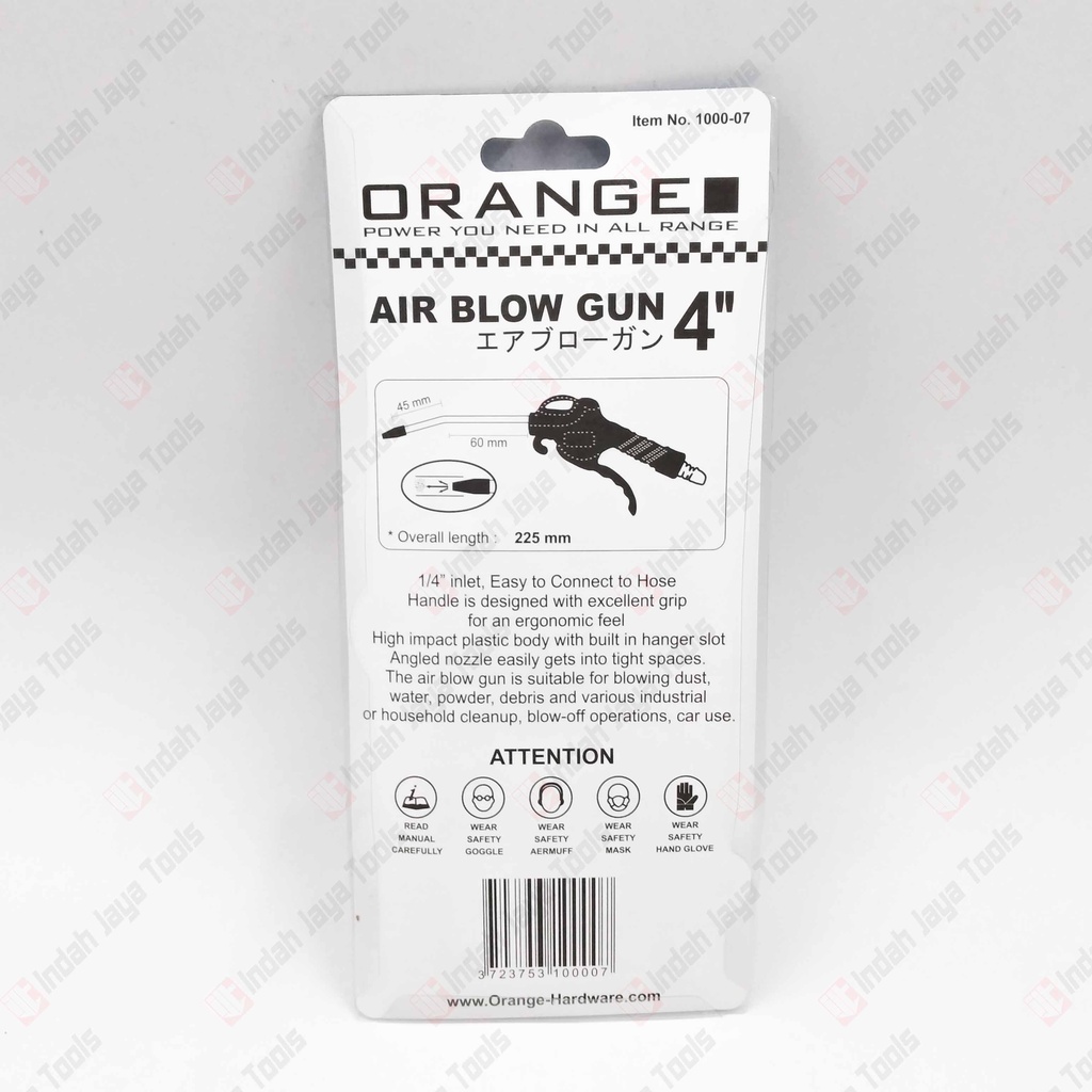 ORANGE 1000-03 Air Blow Gun Plastik - Air Duster Semprot Angin Semprotan Angin