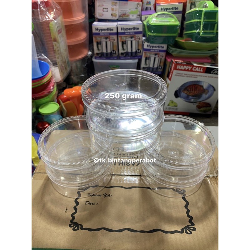 Delice-Toples Kue Kering/Toples Nastar/Toples Mika 250 gram ( isi 12 )