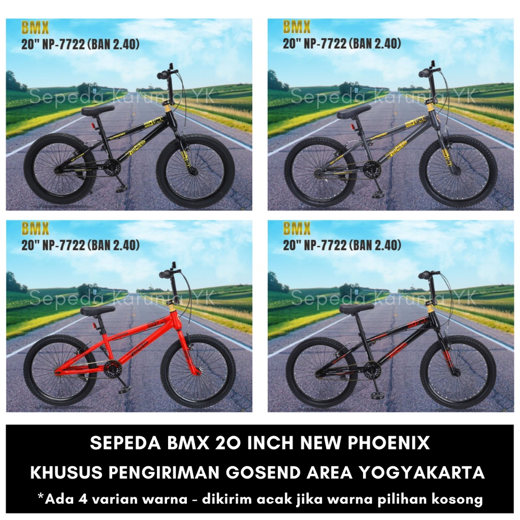 [EKA JAYA SEPEDA] Sepeda Anak BMX 20 inch New Phoenix (Khusus Gosend Jogja)