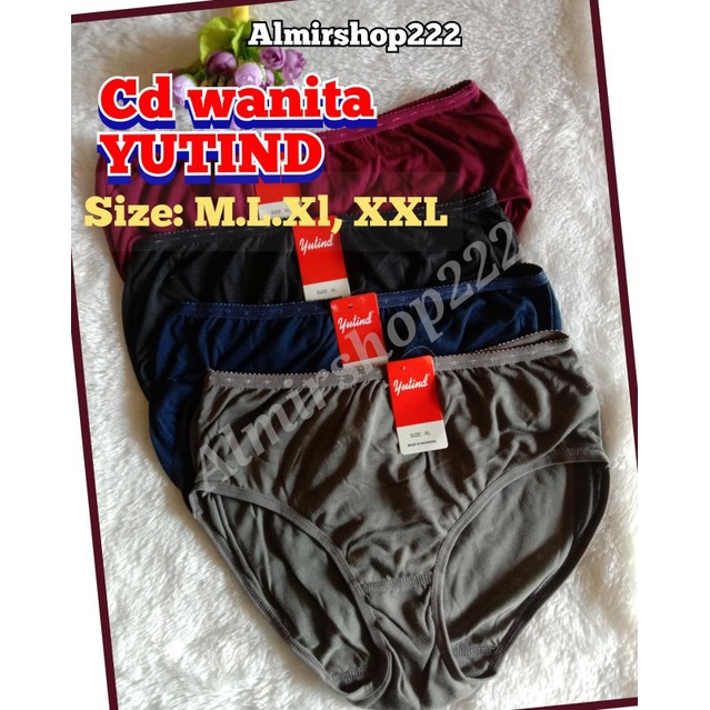 ECER CD CELANA DALAM WANITA MURAH MERIAH /Celana Dalam Wanita Murah/Yutind Murah