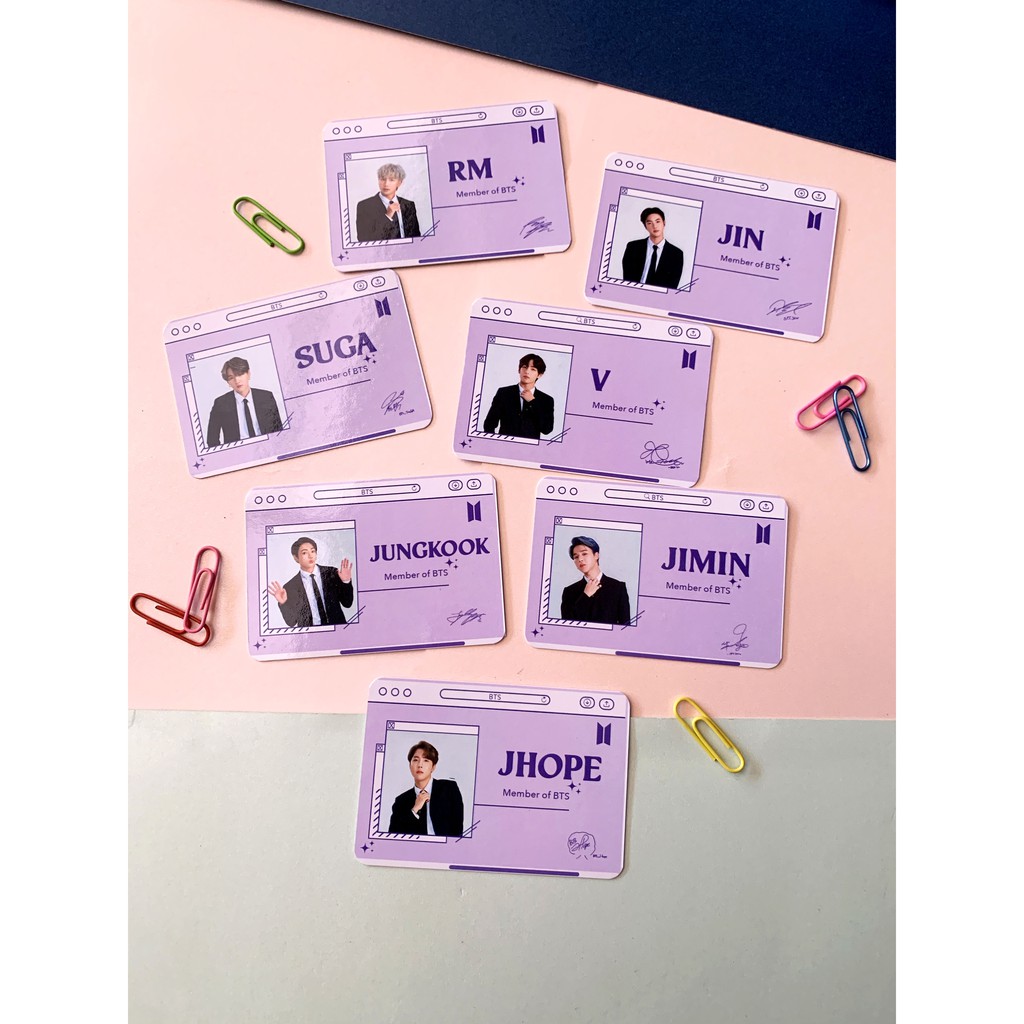 Jual BTS ID CARD Shopee Indonesia