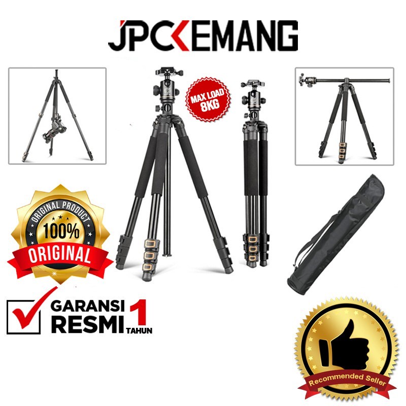 Beike Q298H Tripod Horizontal Flatlay With Ballhead Beike Q298H Garansi Resmi