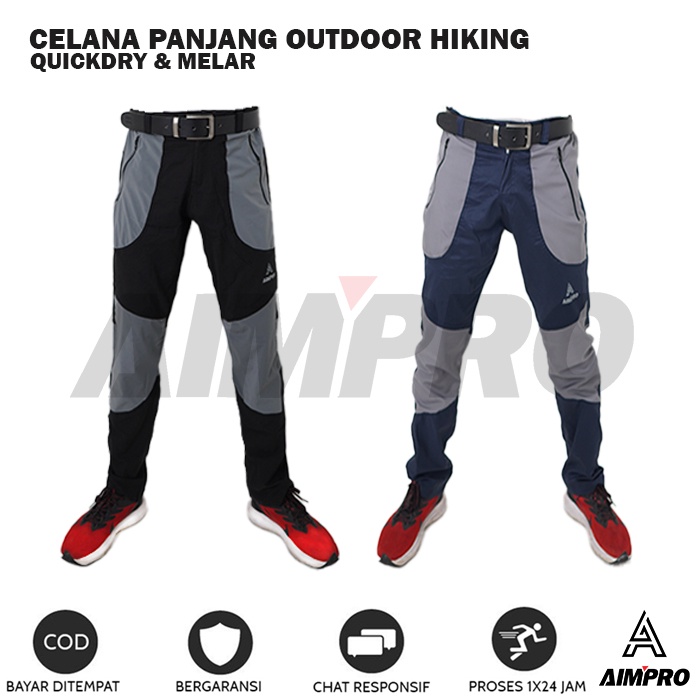 CELANA PANJANG PRIA WANITA GUNUNG OUTDOOR ORIGINAL AIMPRO - CELANA GUNUNG AIMPRO