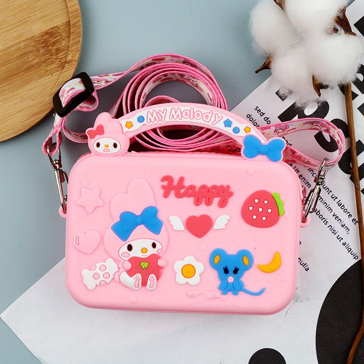 LX804588 Tas SELEMPANG ANAK  Karakter Lucu Talpan Bisa diatur  Import 1kg bisa 6 tas supplier tas import  EL 4588