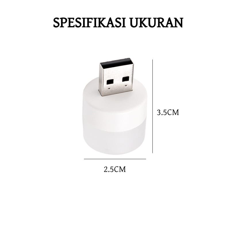 (FO)LAMPU LED USB MINI / LAMPU MINI LED USB PORTABLE KECIL / LAMPU BACA LAMPU TIDUR LAMPU TRAVEL / MINI LIGHT USB