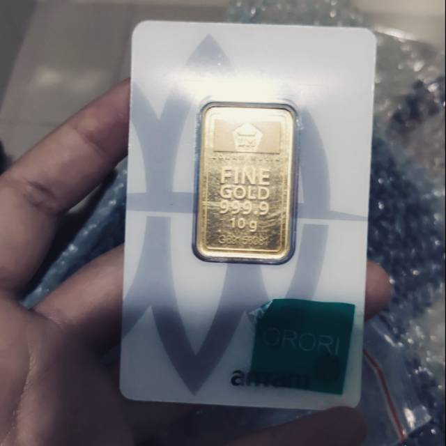 Emas 10 gram Logam Mulia Antam 10gr keluaran 2019
