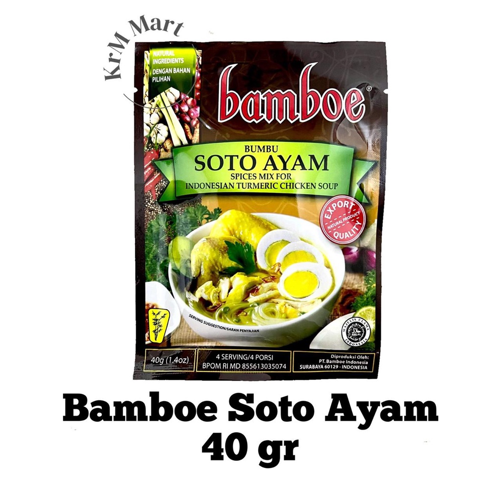 

Bamboe Soto Ayam bumbu instan masakan dapur varian nusantara