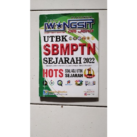 Buku Latihan TKA SOSHUM Wangsit BEKAS