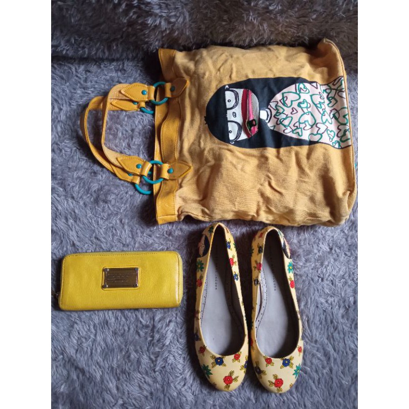 Marc Jacobs tas, flats & dompet Preloved/ Second