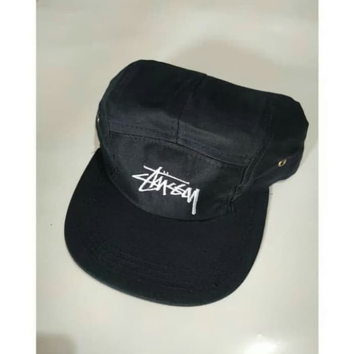 NJSTO338 TOPI STUSSY 5 PANEL TUMBLR BAHAN DISTRO TOP QUALITY KEREN TERBARU
