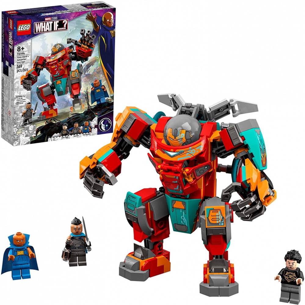 LEGO Marvel Studios Superheroes - 76194 Tony Stark's Sakaarian Iron Man Set What If..? Disney+ Serie