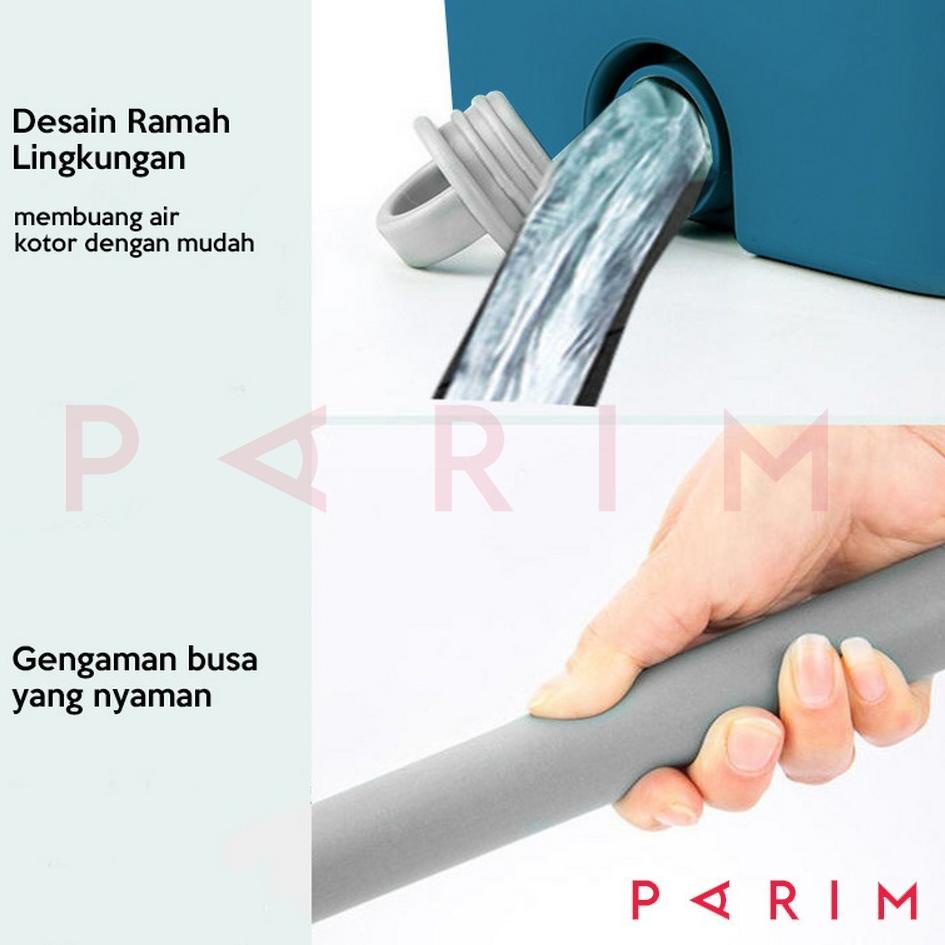 PARIM ALAT PEL PRAKTIS PEL LANTAI LEBIH BESAR LEBIH TEBAL  2 KAIN BERMEREK YK DESIGN YK-600 H9T2