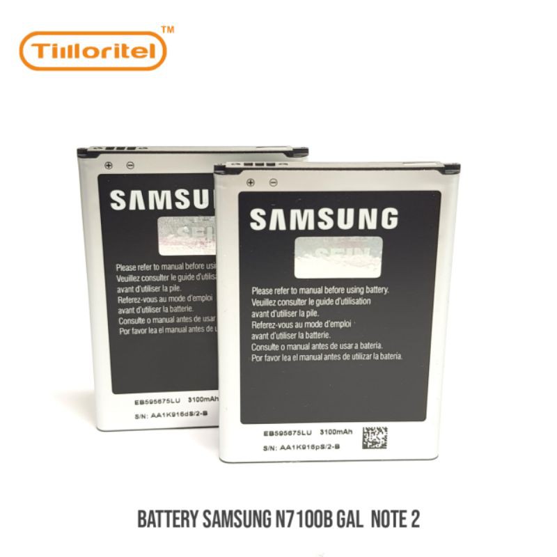 BATTERY SAMSUNG N7100 GAL NOTE 2