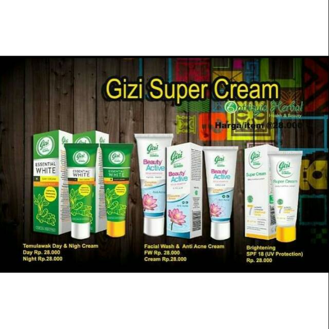 Cream super gizi