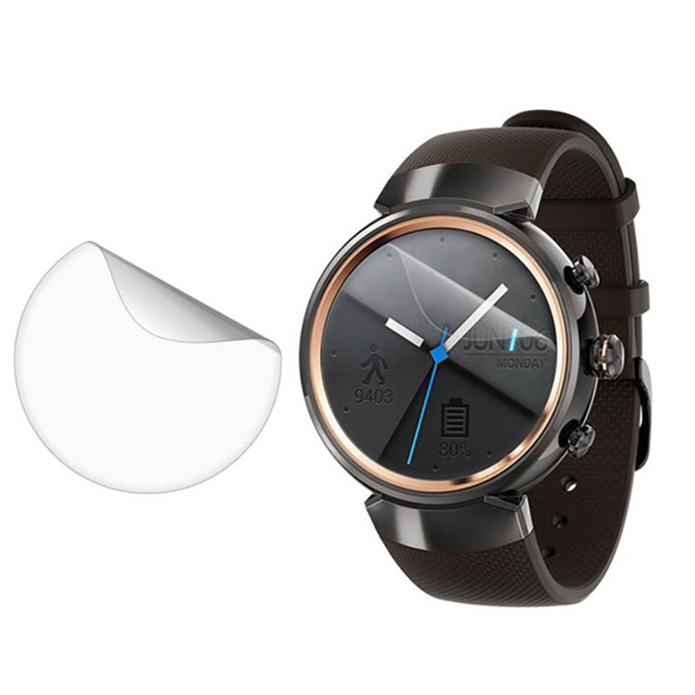 Protective Film Guard For Asus ZenWatch 3 Smart Watch Full Screen Protector Cover Anti-scratch Soft PET For ZenWatch3