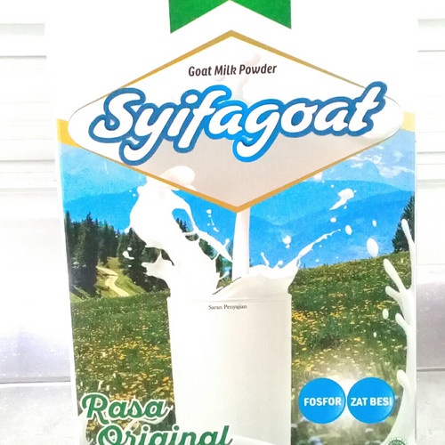 

Susu Kambing SyifaGoat Original 200gr - Anti Asthma. Imunitas