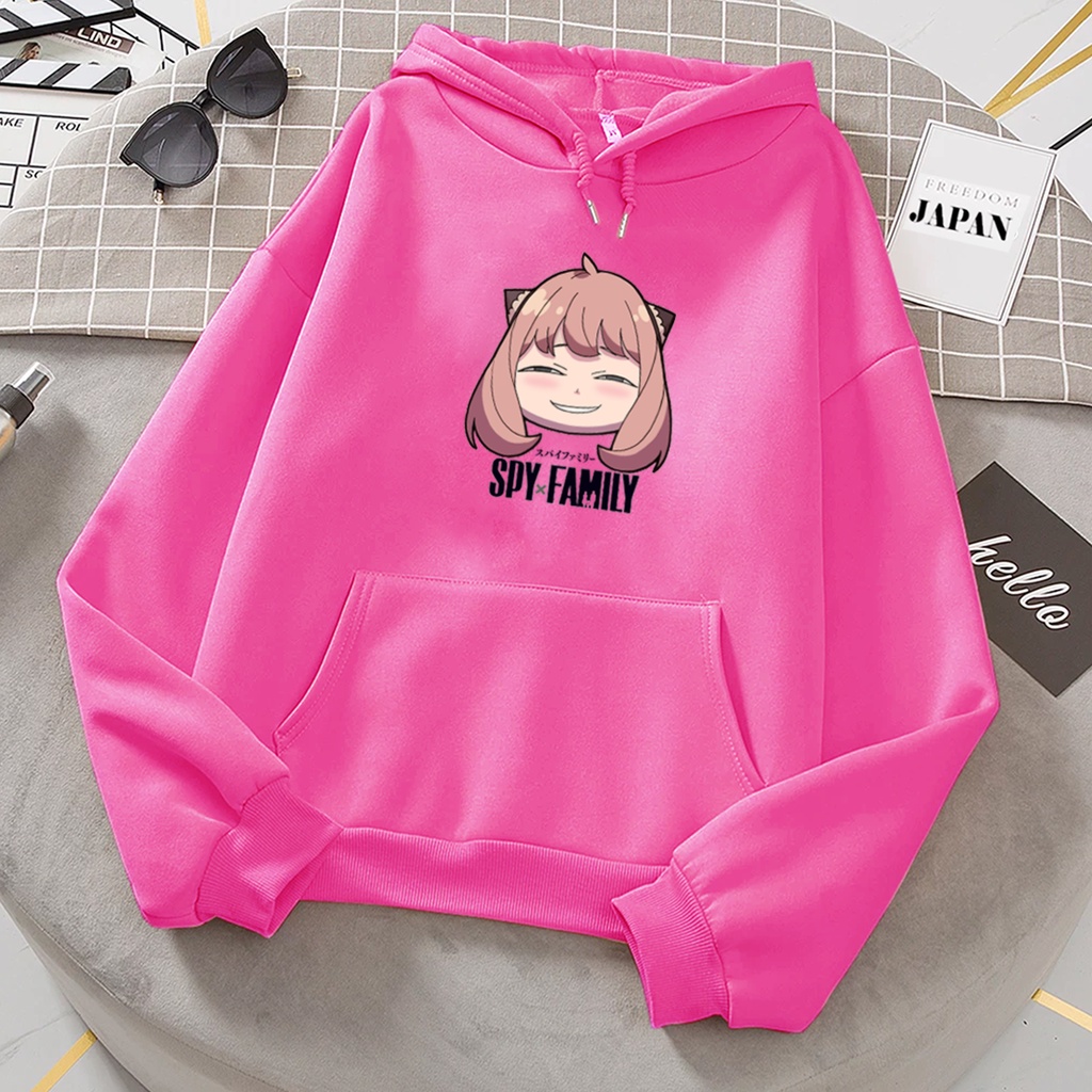 Sweater anak hoodie perempuan ANYA FORGER baju anak cewek cowok anime