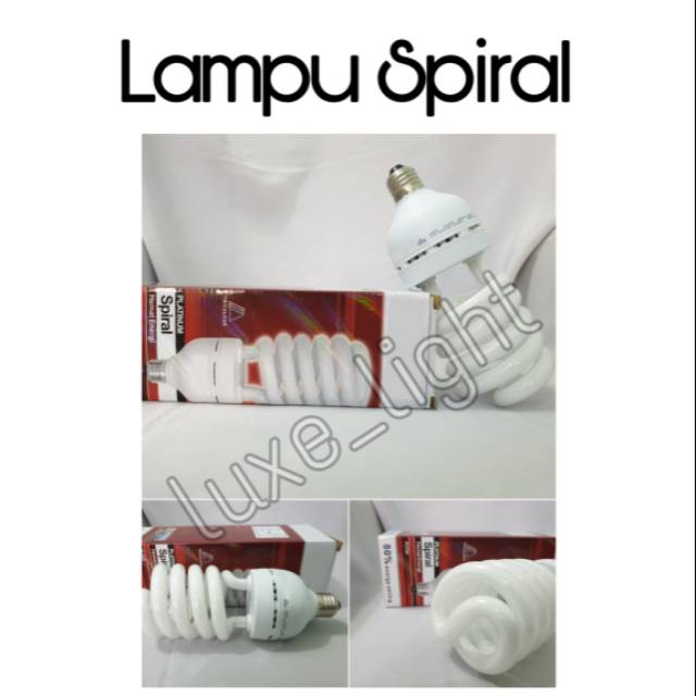 Lampu spiral 45Watt & 55Watt