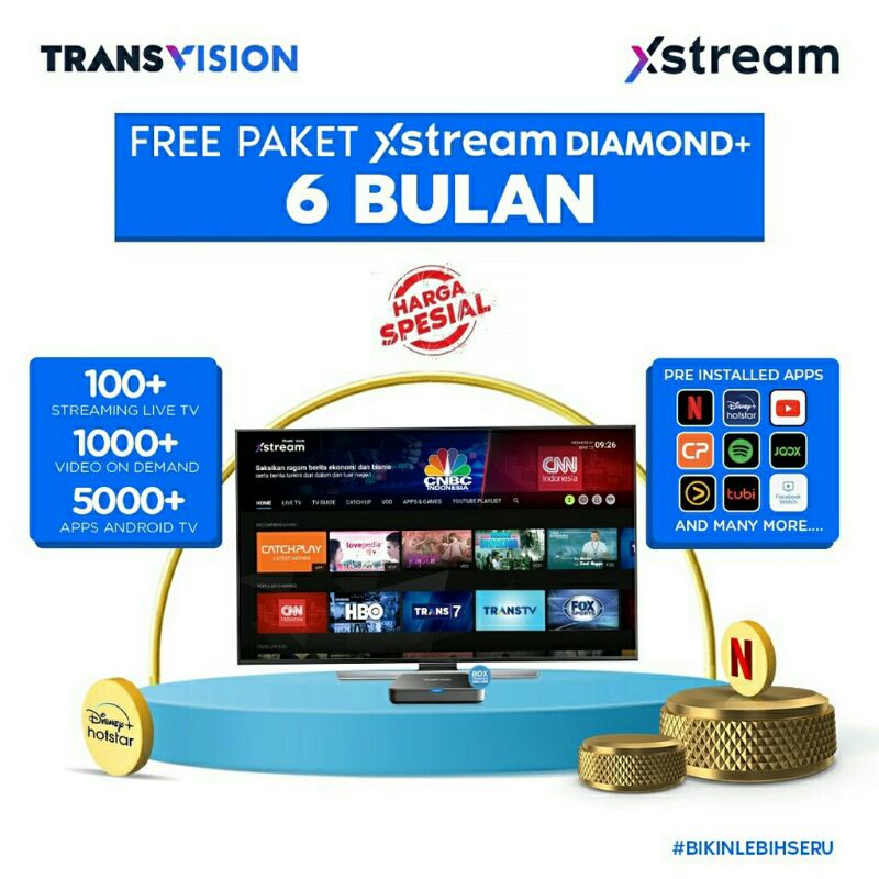TV BOX TRANSVISION XSTREAM
