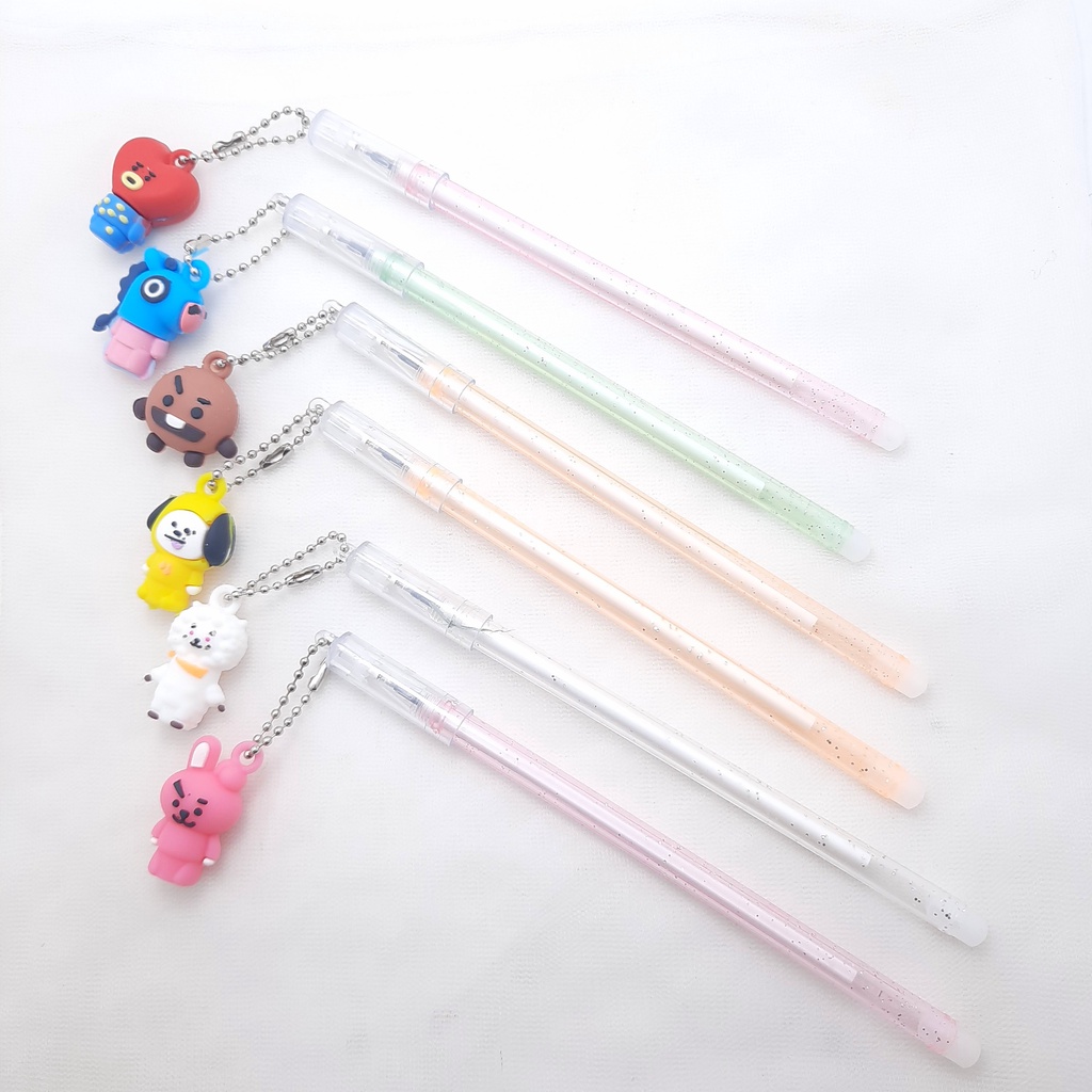 

Pulpen Gel Karakter Pulpen BT21 (1 Buah)