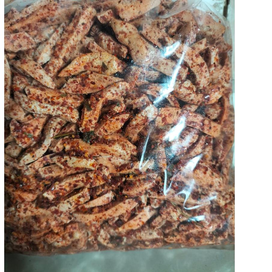 

❄️Trending Basreng Pedas daun jeruk isi 1kg |Borong|Kualitas nomer 1|Cepat!!!