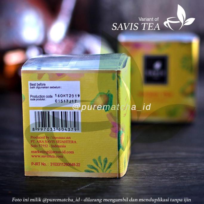 

[[BISA COD]] Savis Tea - Premium Mango Tea 10 Teabags Teh Celup Mangga Cafe Box PRODUK TERBATAS Kode