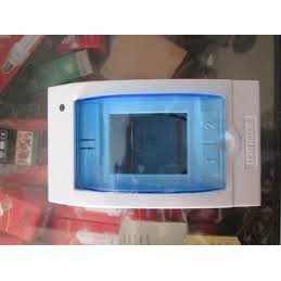 BOX MCB 2 GROUP INDIKATOR LED BOKS SEKRING MCB ISI 2 TANAM DAN TEMPEL TEMBOK