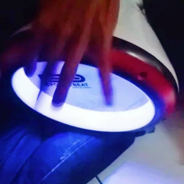 Lampu darbuka led dance
