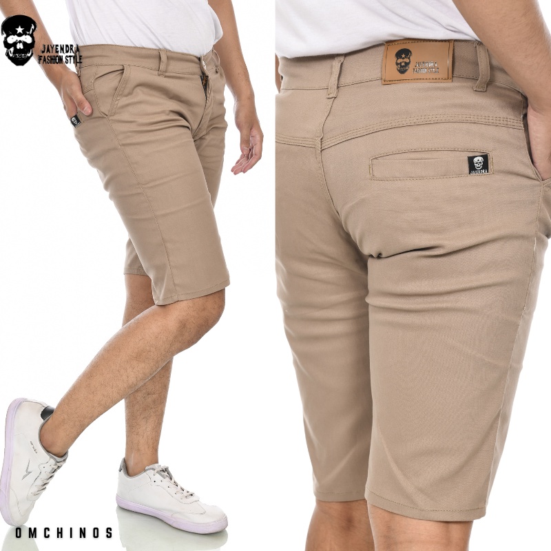 Celana Chino Pendek Pria Chinos Short Pants Slim fit Outfit Premium Distro Casual Santai