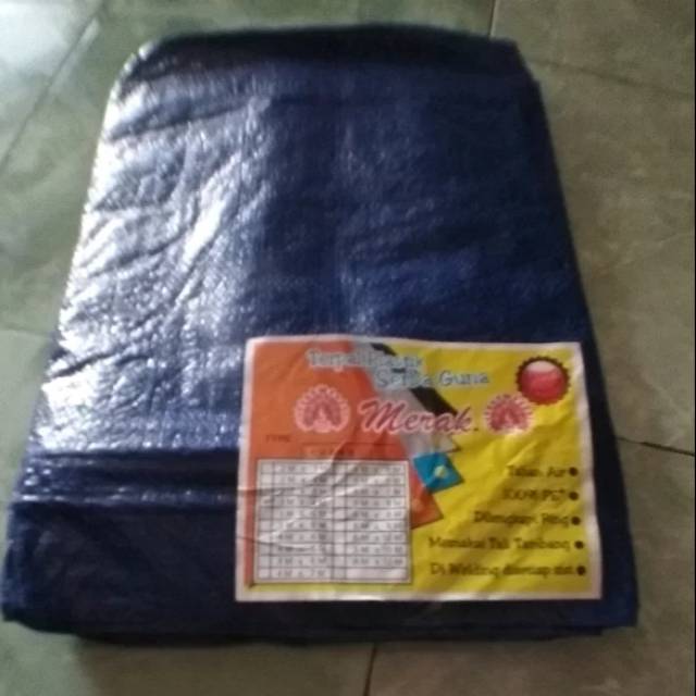Terpal plastik 6 x 10 A2