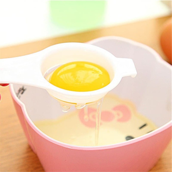 sendok pemisah putih &amp; kuning telur - Egg Separator - alat praktis