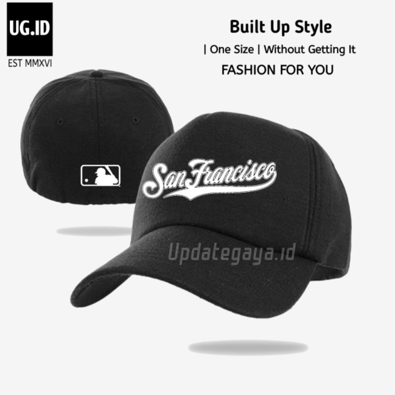 Topi SAN FRANCISCO Built Up Baseball | Topi Pria