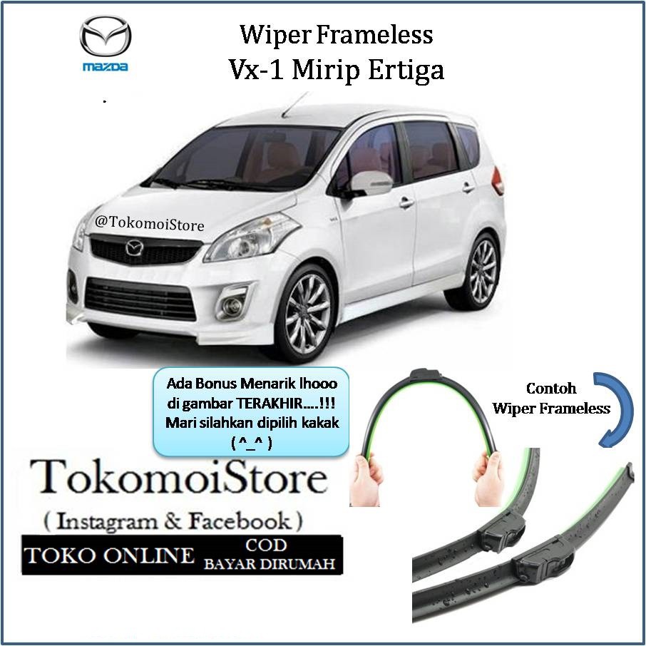 Wiper Frameless MAZDA VX1 VX 1 Ertiga