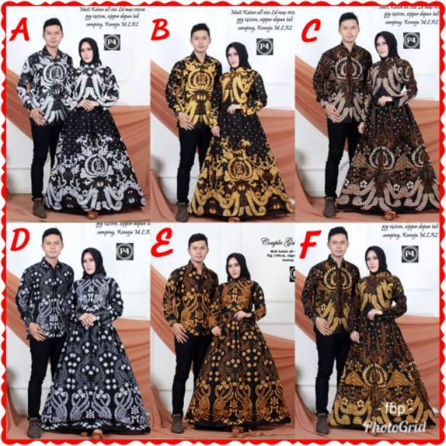 Couple gamis Batika ORI by P4