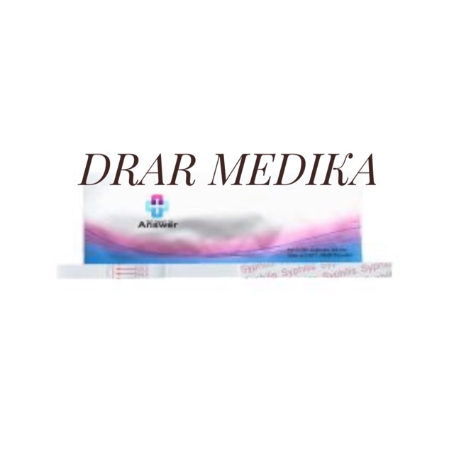 Tes Syphilis Ab strip Answer isi 50 tes