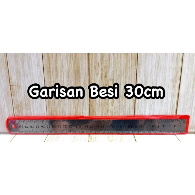 

Penggaris Besi Panjang 30 cm