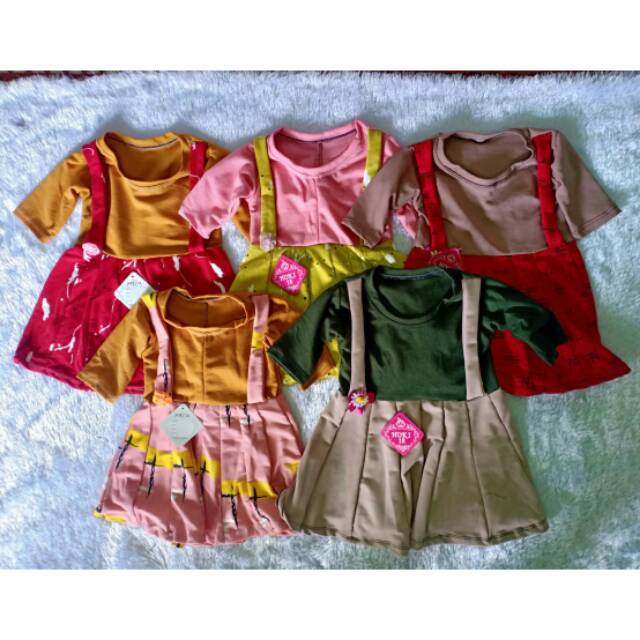 Dress Tali Rompi Anak Panjang/Randoom.