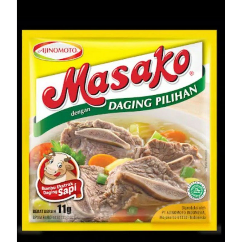 

Masako 1 renceng ( sapi dan ayam )