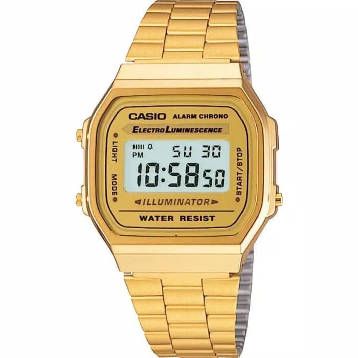 Jam tangan Casio Original A168WG / A168WG-9WDF