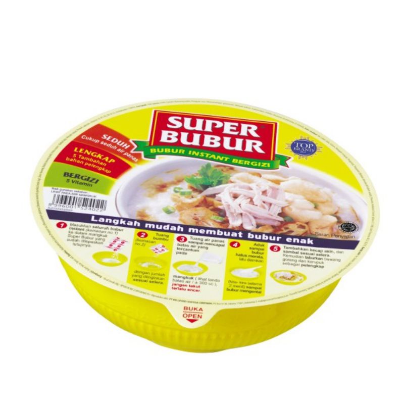 

[Promo] Super Bubur Ayam Cup @64 gr.[Anda Belanja Anda Beramal]