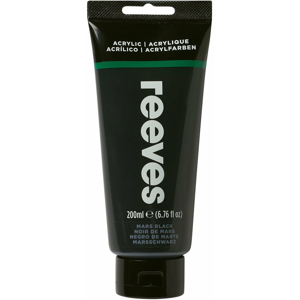 

REEVES ACRYLIC 200ML MARS BLACK