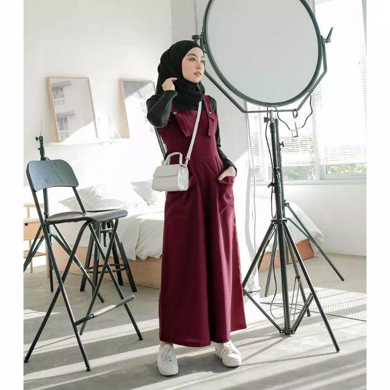 Borju overall pakaian wanita fashion remaja