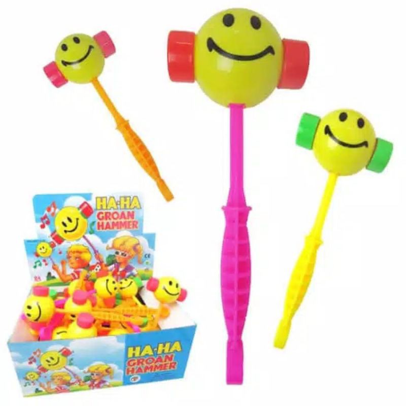 Mainan HAHA Groan Hammer palu smile baby toys bunyi