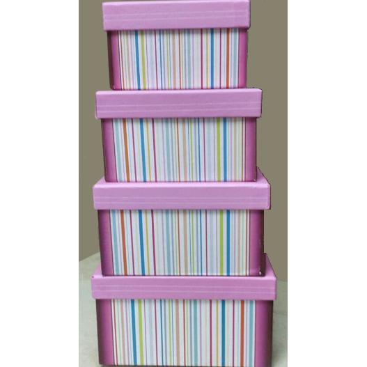 

[COD] Kotak Kado / Kotak Hadiah / Gift Box Jumbo Type A Garis Pink [COD]