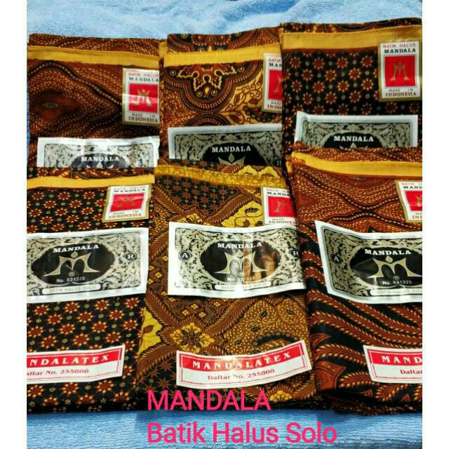Kain batik MANDALA,Batik halus solo