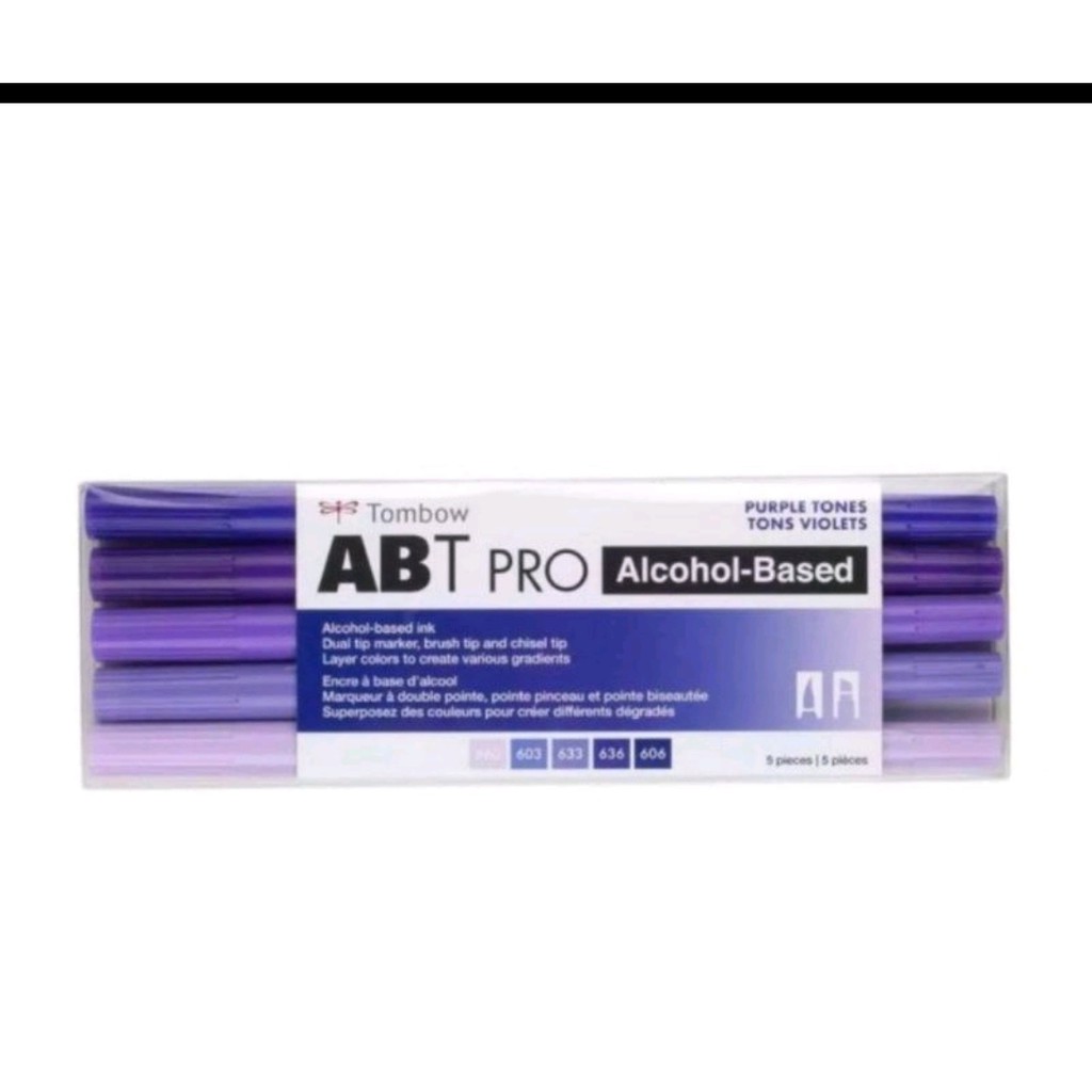 

tombow abt pro purple tones isi 5 bonus tombow tipex