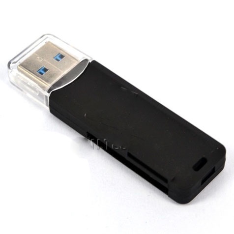 G8A mosunx usb 3.0 card reader microsd &amp; sd card - shtc-08 - black Or-i