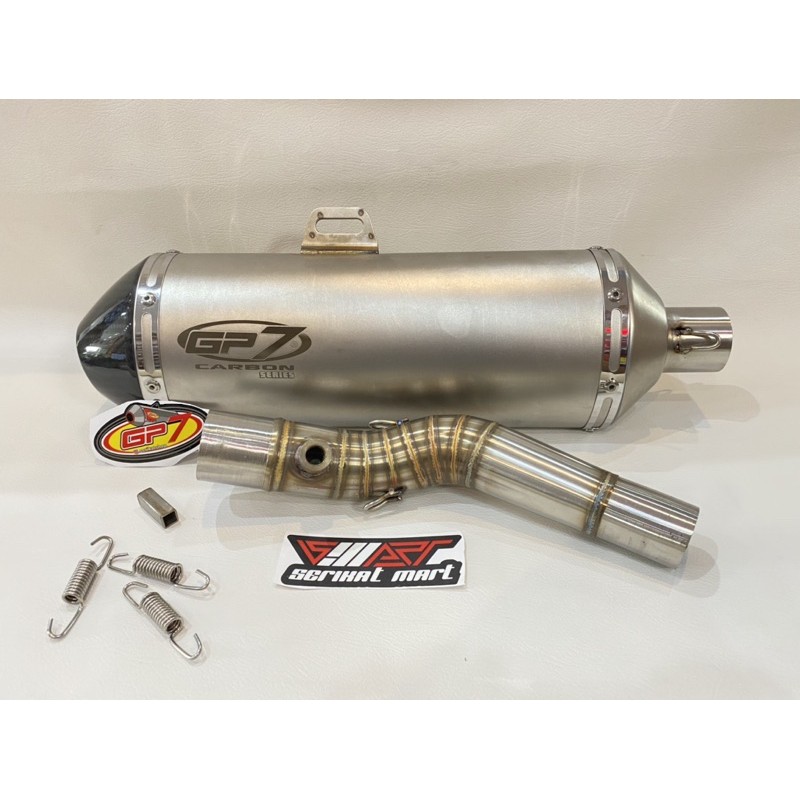 KNALPOT GP7 CARBON SERIES SLIP ON KLX 250 CC