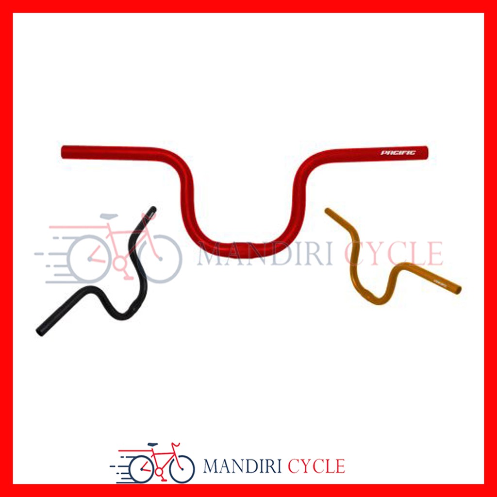 Stang Handle Bar Sepeda Alloy Bromptom Merk Pacific SP-D151 Stang Lipat Minion