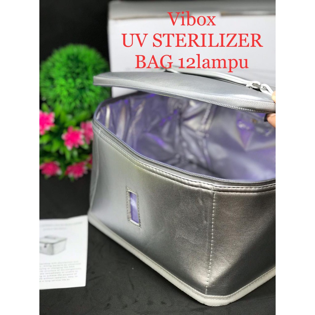 Lampu Sterilisasi UV (OZONE) UV BAG PORTABLE Lampu UV Portable Disinfektan Germicidal / tas